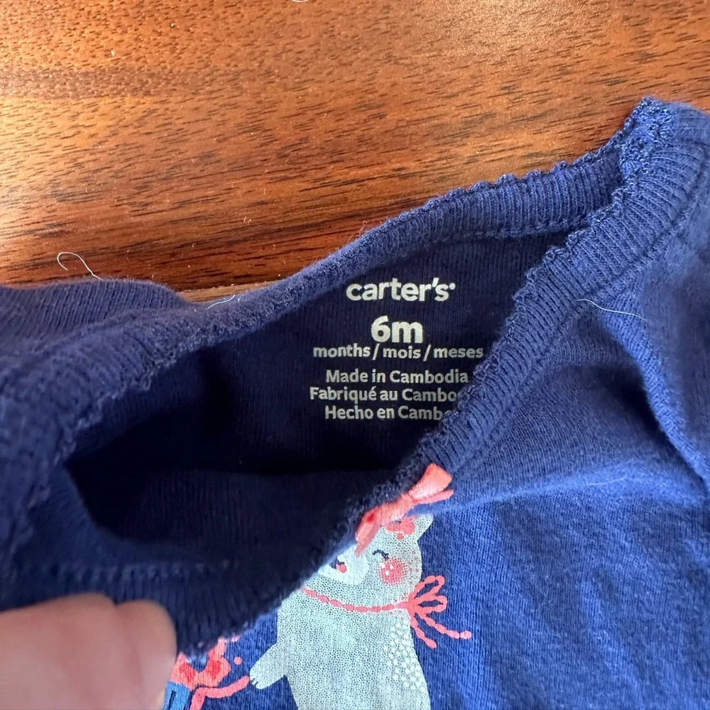 Carter's Pink Baby Onesie